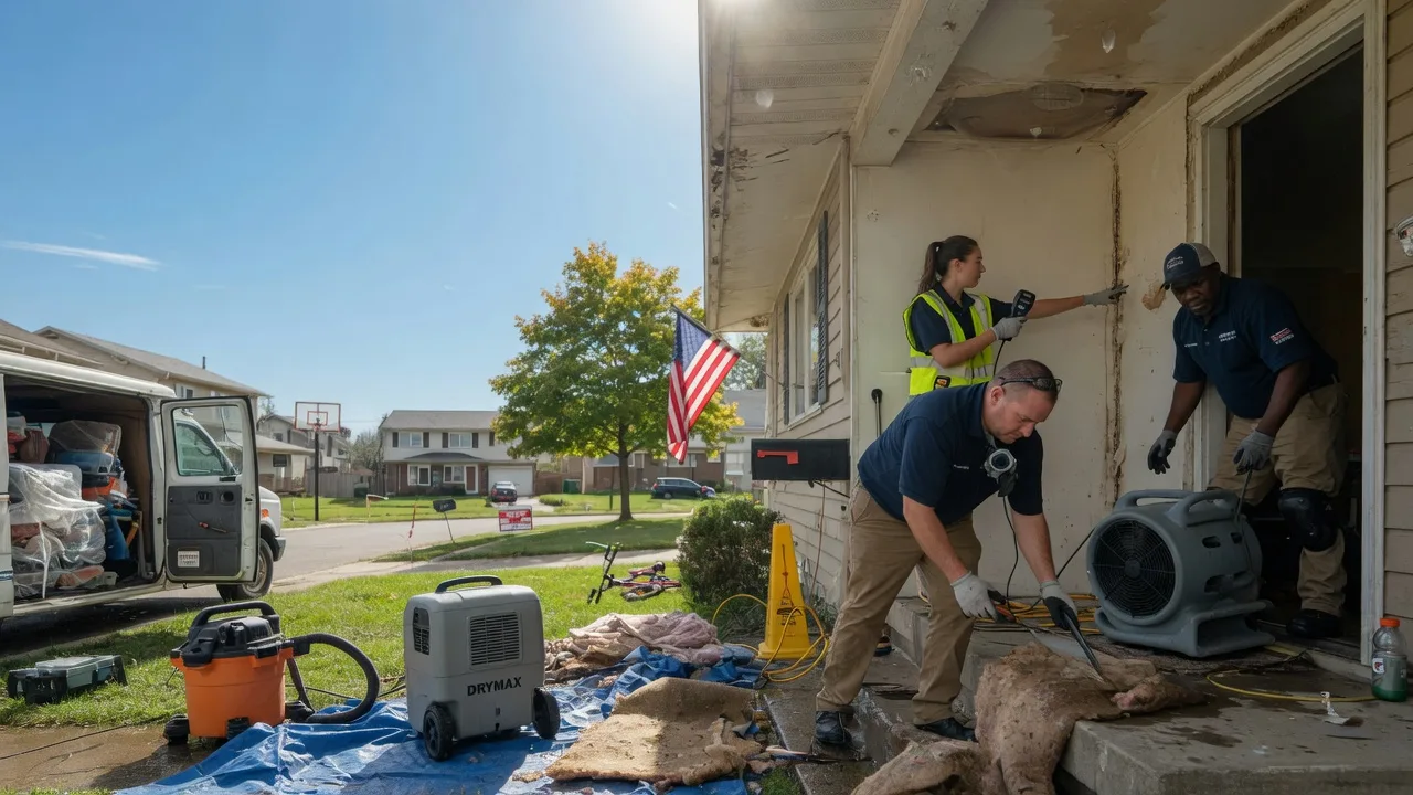 Water Damage Restoration in Eau Claire, PA near me